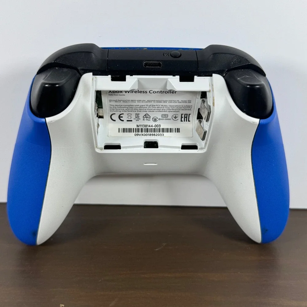 Xbox One Wireless Controller Microsoft Model 1914 Shock Blue Series X S Tested